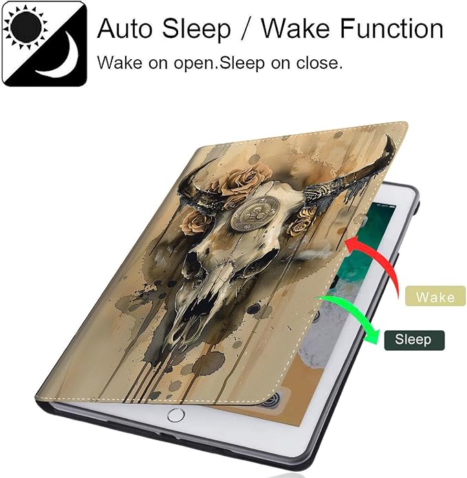 Case for iPad 10th Generation (2022 Release) 10.9 Inch Durable Shockproof Protective Cover for New iPad 10th gen 10.9 2022 Elephant Sunflower