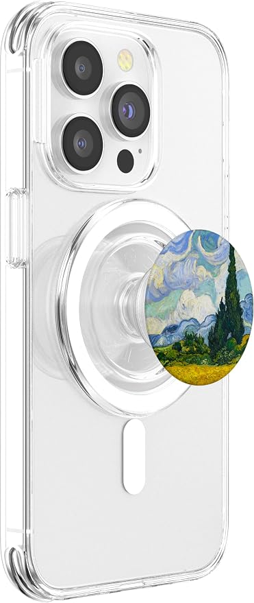 Van Gogh Cypresses Landscape Painting Artist Vincent Art PopSockets Adhesive PopGrip