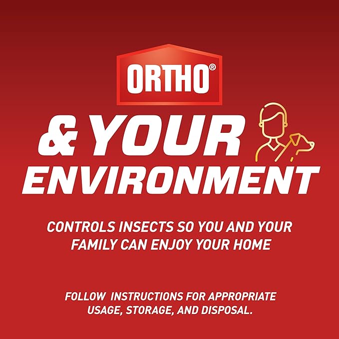 Ortho Home Defense Insect Killer for Indoor & Perimeter2 with Comfort Wand, Controls Ants, Roaches, and Spiders, 1.1 gal