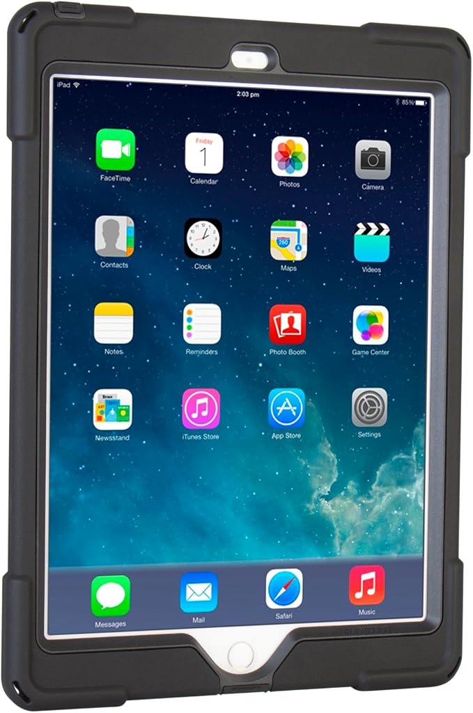 The Joy Factory aXtion Bold Water-Resistant Rugged Shockproof Case with Built-In Screen Protector for iPad 9.7 5th/6th Gen (CWA601)