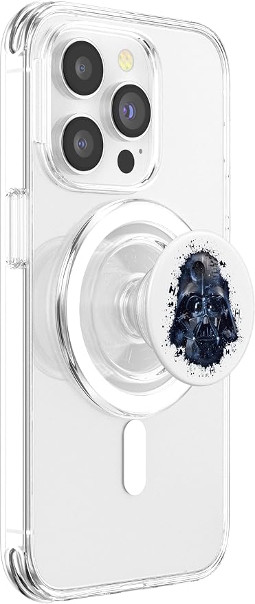 Star Wars Darth Vader Splatter Galaxy Helmet PopSockets Adhesive PopGrip