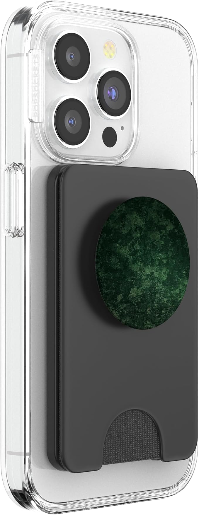 Elegant Dark Green Color Forest Green Pattern PopSockets Adhesive PopGrip