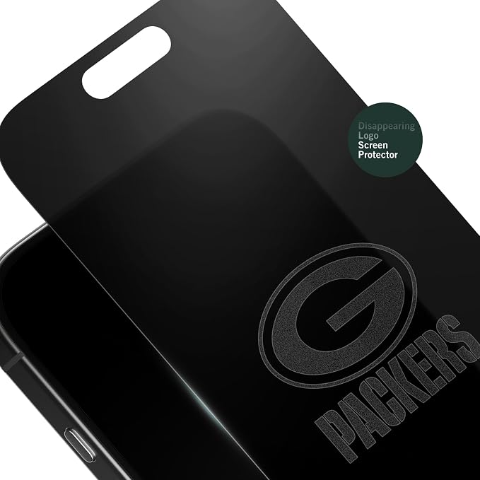 NFL Arizona Cardinals Privacy Screen Protector As Seen on Shark Tank Tank for iPhone 17 w/ Disappearing Design - Scratch-Resistant Glass Protector - Easy-Install Screen Guard w/ Disappearing Design (I