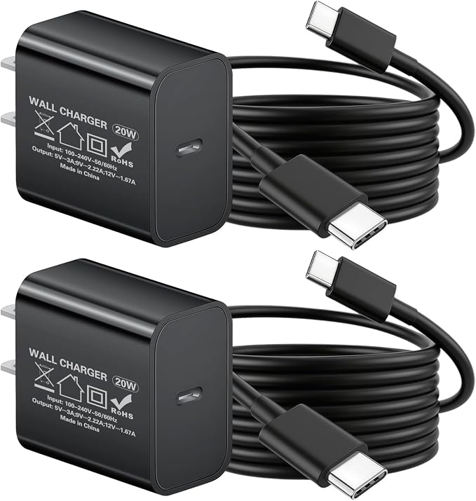 45W Samsung Super Fast Charger Type C to Type C Android Charger Fast USBC Charging Cable 6ft Compatible for Samsung Galaxy S25 ultra S24 S23 S22 S21 S20 S10 S9 A56 A55 A54 A53 A36 A35 A16 A15 A14 A17