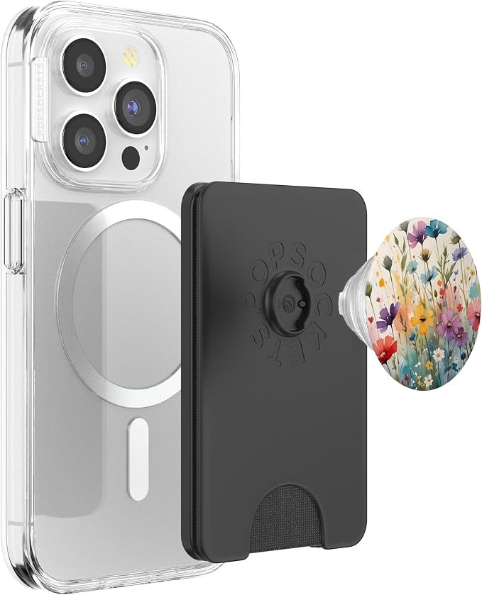 Wildflower Watercolor Floral PopSockets Adhesive PopGrip