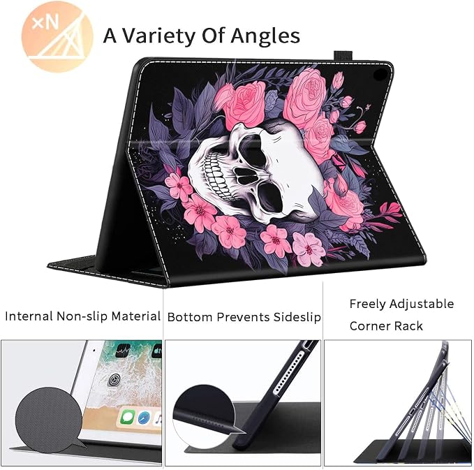 Case for 7 All-New Kindle Paperwhite 12th Gen 2024 &amp Kindle Colorsoft Signature Edition (2024 Release) PU Leather Folio Cover with Auto Wake/Sleep ，Blue Dragon