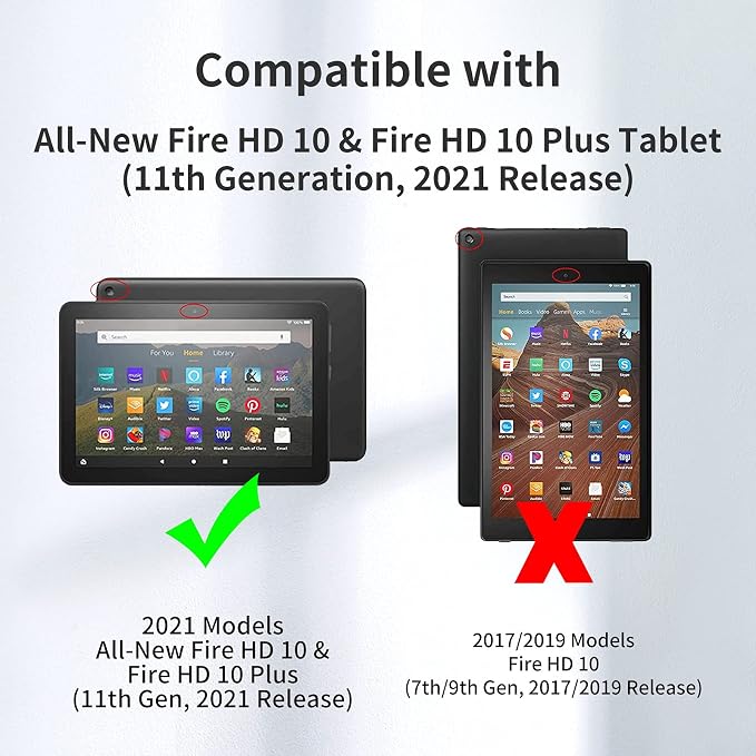 for 10.1 Amazon Fire HD 10 Tablet (13th Generation 2023 Release)PU Leather Multi-Angle Anti Slide Stand Cases with Auto Wake/SleepAnimals Dog Paws Galaxy