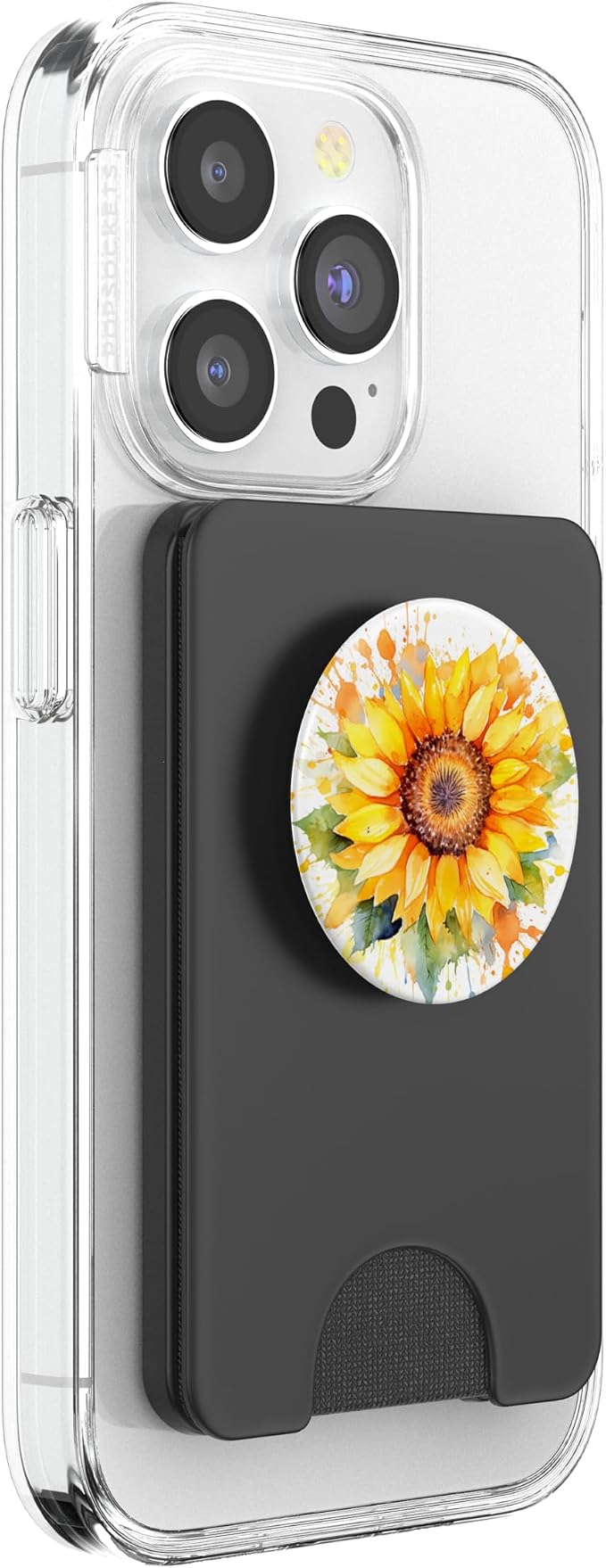 Watercolor Sunflower PopSockets Adhesive PopGrip