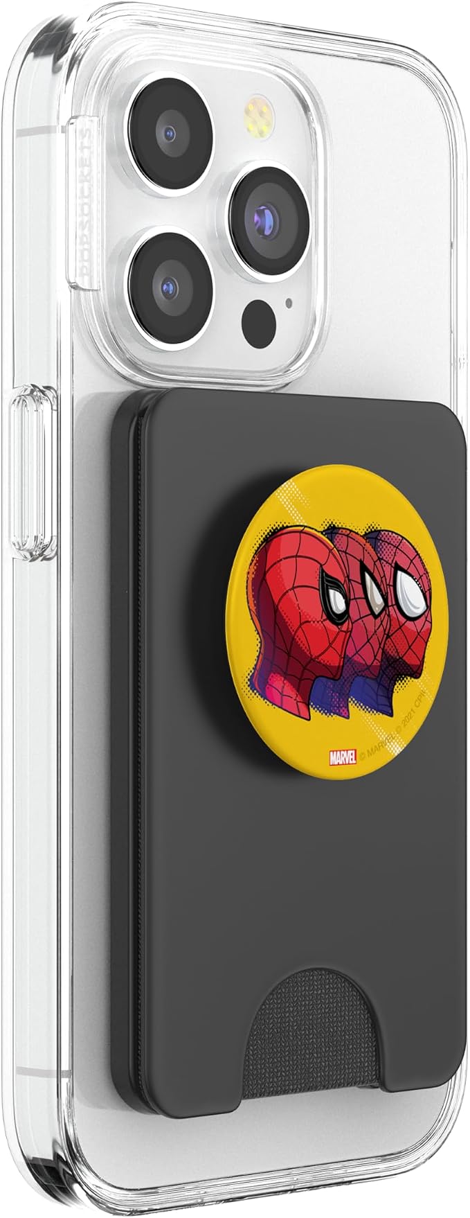 Marvel Spider-Man: No Way Home 3 Peters Masked Spidey Trio PopSockets Adhesive PopGrip