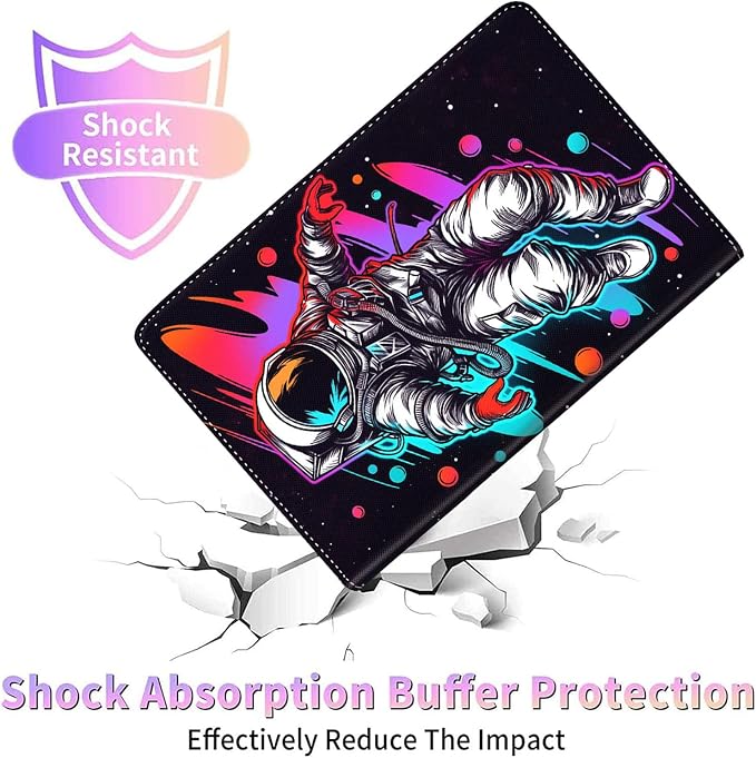 Case for New iPad (A16) 11th Generation 11 Inch 2025for iPad 10th Generation 2022 10.9 Inch Multi-Angle Stand Smart Cover Shockproof with Auto Wake/Sleep Baby Dragon