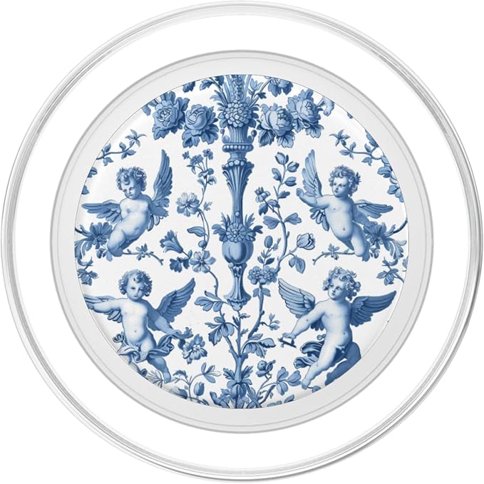 Toile de Jouy French Country Decorating Pattern PopSockets Adhesive PopGrip
