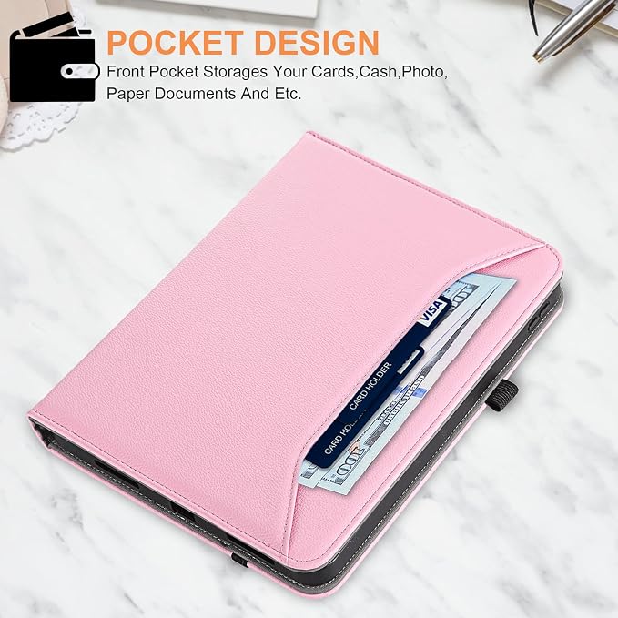 for iPad A16 Case 11 Inch 2025Cover for iPad 10th 11th Generation Case with Pencil HolderBlack