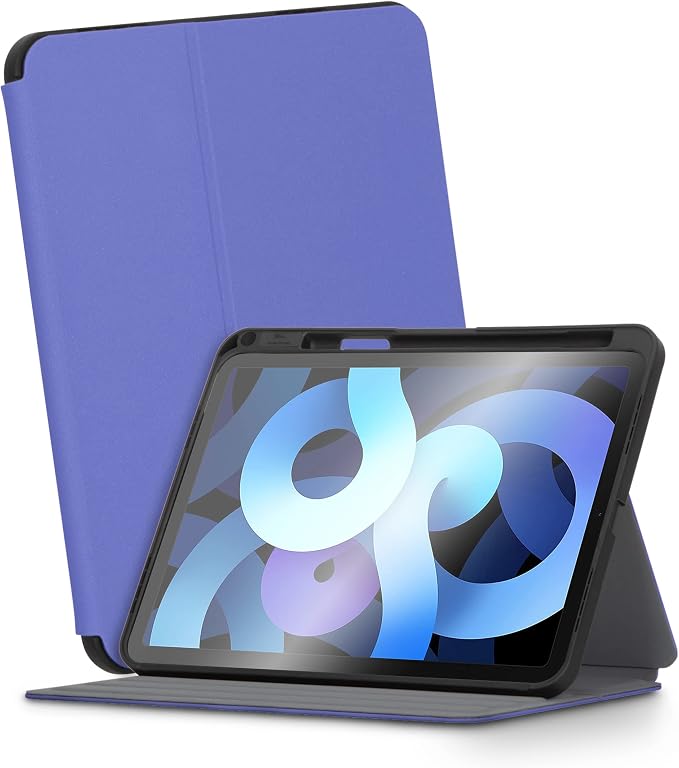 Targus VersaVu iPad 10th Generation Case 2022 iPad 10.9 Inch Case 10 Case 360 Degree Rotating Military Grade Drop Protection Cover for 10.9â€ 10th Gen 2022 Magnetic Close Black (THZ935GL)