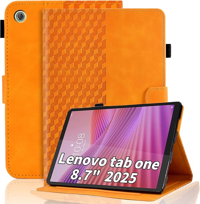 Case for Lenovo Tab M11/Tab K11 LTE 11 2024 Cover (Model:TB330FU) Magnetic PU Leather Folio Adjustable Stand Case Foldable Card Holder Multi-Angle Lenovo Tab M11Black