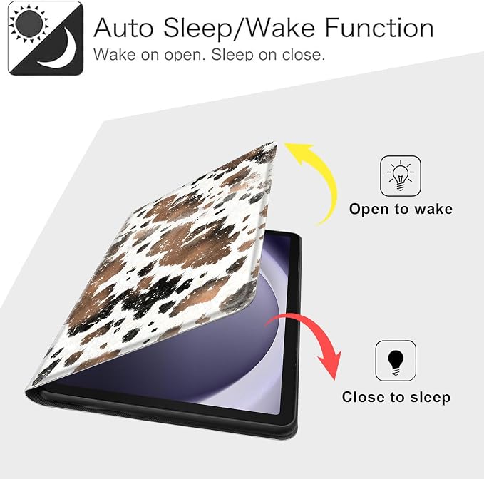 Case for Samsung Galaxy Tab A11 Plus 2026 &amp Galaxy Tab A9+ 11 Slim Smart Stand Cover with Auto Wake/Sleep Shockproof Protective Shell for Work &amp School Astronaut