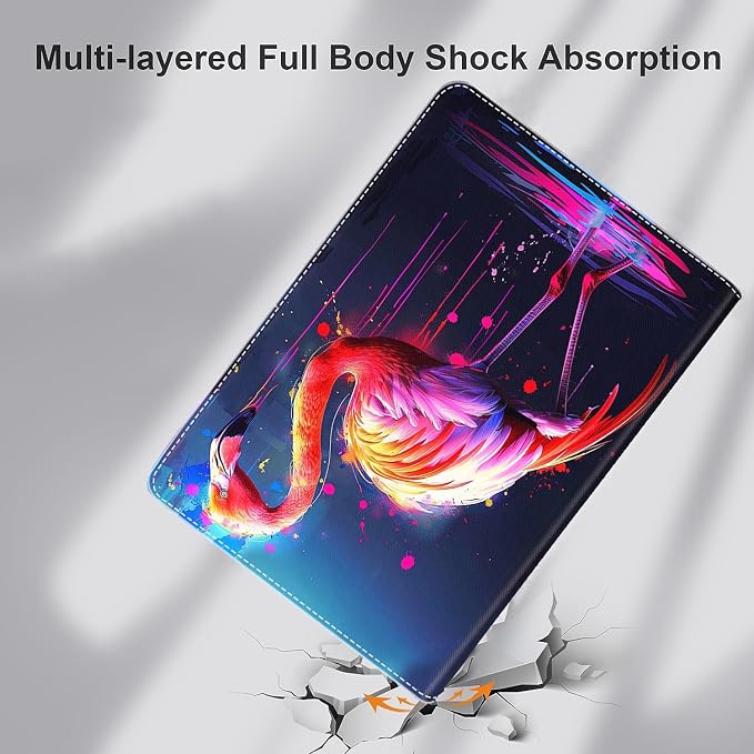 Case for iPad Air 11 Inch Case M2 2024 iPad Air 6th Gen Case/iPad Air 5th Gen 2022/Air 4th 2020 10.9 Inch Slim Stand Protective Smart Cover Fit iPad Air Retro Moth