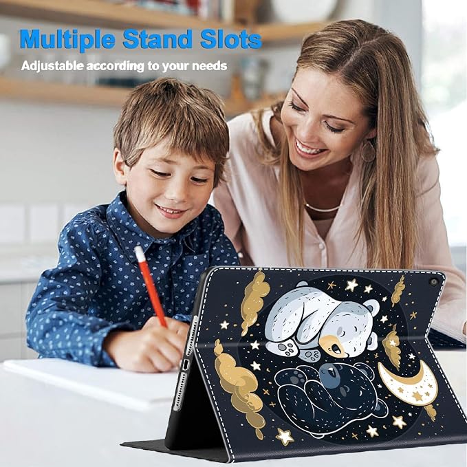 Case for iPad 10th Generation (2022 Release) 10.9 Inch Durable Shockproof Protective Cover for New iPad 10th gen 10.9 2022 Elephant Sunflower