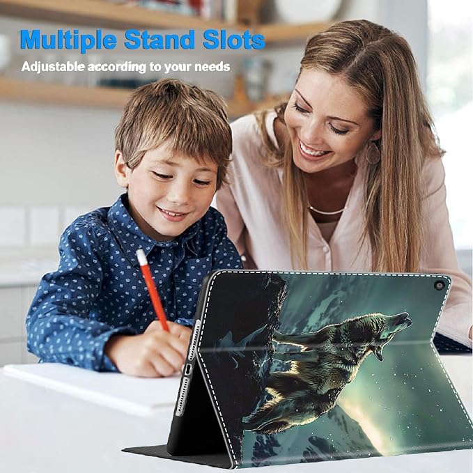 Case for iPad 10th Generation (2022 Release) 10.9 Inch Durable Shockproof Protective Cover for New iPad 10th gen 10.9 2022 Elephant Sunflower