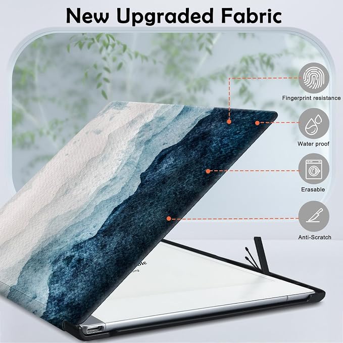 Case for Remarkable 2 Paper Tablet 10.3 2020 ReleasedLightweight and Hard Back Shell Protective Book Folio Cover with Built-in Pen HolderComes with Remarkable 2 Pen Tips.