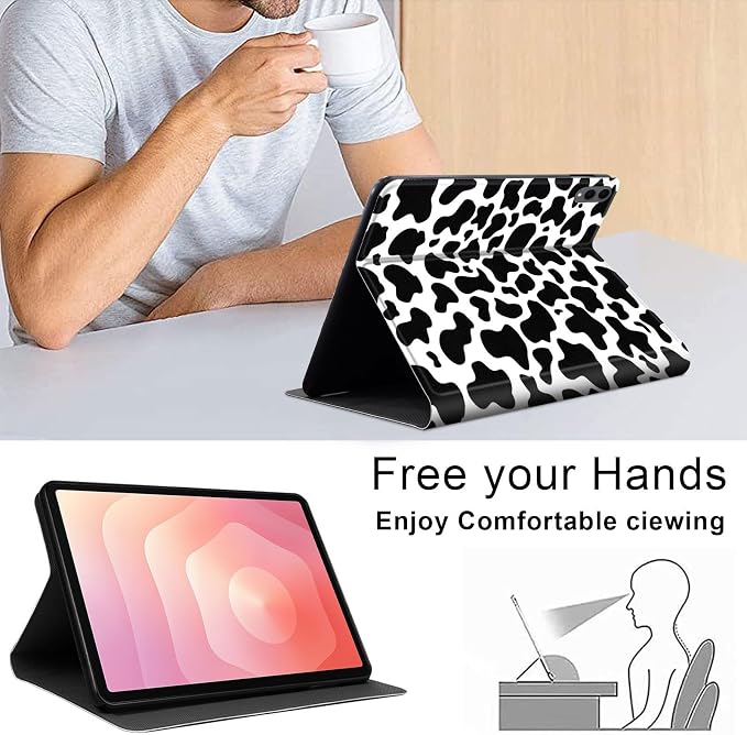 Case for Samsung Galaxy Tab A11 Plus 2026 &amp Galaxy Tab A9+ 11 Slim Smart Stand Cover with Auto Wake/Sleep Shockproof Protective Shell for Work &amp School Astronaut