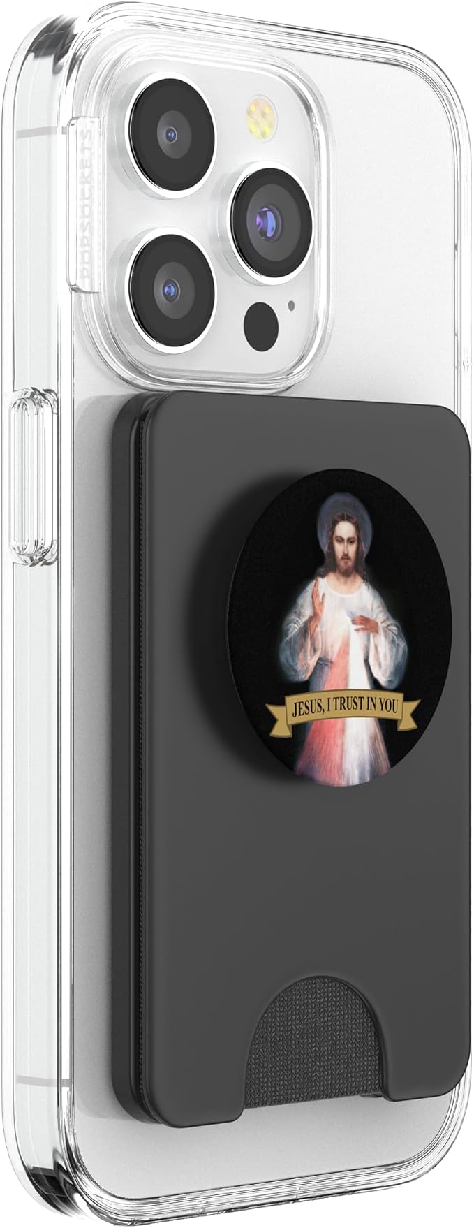 Divine Mercy Jesus I Trust in You PopSockets Adhesive PopGrip