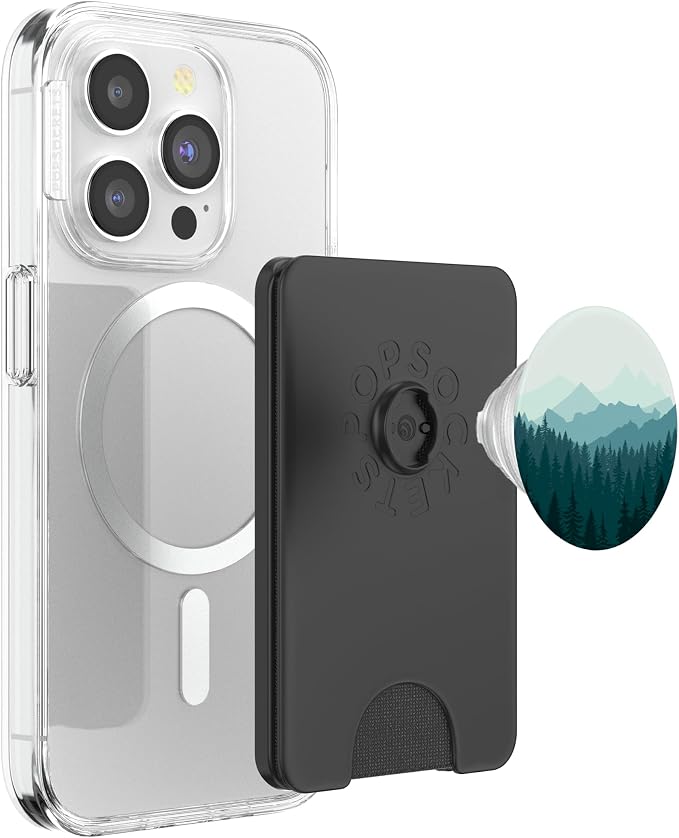Mountains Pine Trees PopSockets Adhesive PopGrip