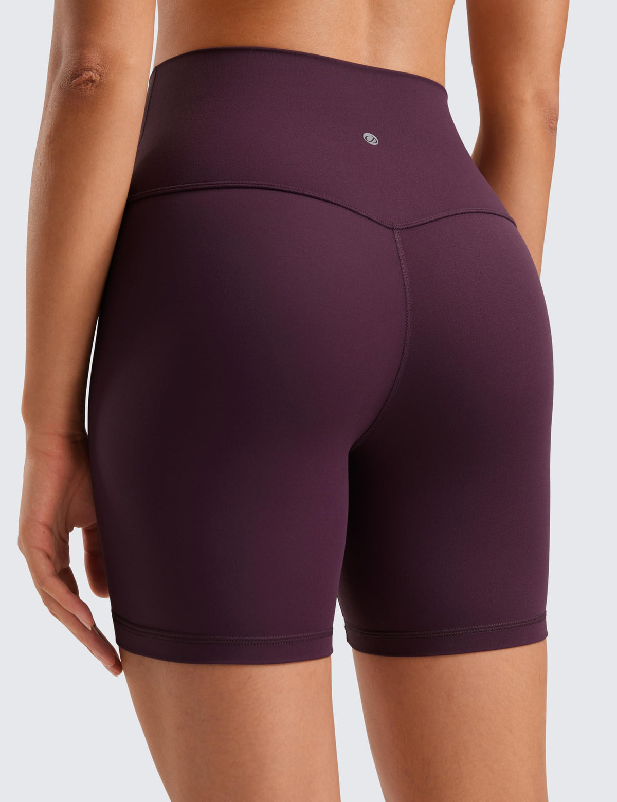 CRZ YOGA Butterluxe Biker Shorts 6" Deep Purple X-Large