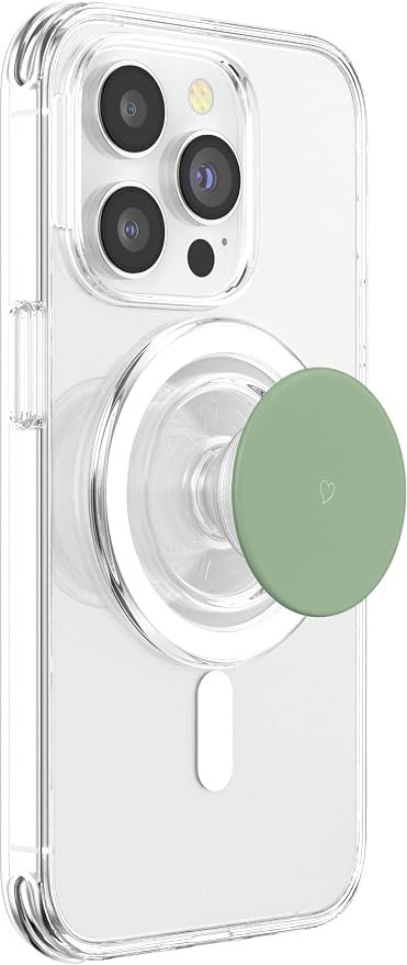 Cute Heart Love Matcha Green PopSockets Adhesive PopGrip