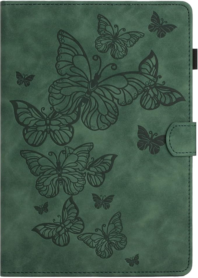 Case for Kindle Fire HD 10/10 Plus 13th/11th Generation 2023/2021 | PU Leather Folio Folding Stand Protective Cover for Fire HD 10.1 inch Tablet Auto Sleep Wake Hummingbird