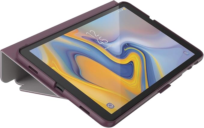 Speck Products Balancefolio Samsung Galaxy Tab A 10.5 Case and Stand Plumberry Purple/Crushed Purple/Crepe Pink