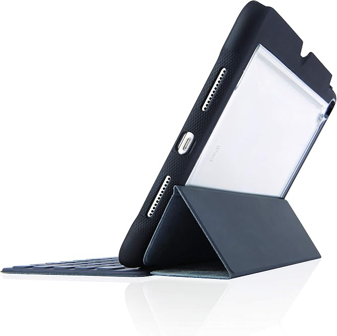 STM Dux Shell Sleek case for Apple 9.7 iPad Pro 2016 model with Pencil Storage - Black (stm-222-127JX-01)