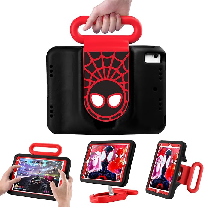 Kids Case for iPad 7th/8th/9th Gen 10.2 Inch with Adjustable Stand Handle | Kids Shockproof EVA Case with Handle Adjustable Stand for Portrait Landscape ViewingHeavy Duty Cover for ipad 10.2 inch.
