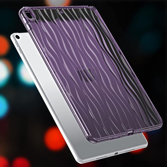 Dteck for iPad Air 3rd Gen (2019) / iPad Pro (2017) Case 10.5 Shockproof Protective Case with Kickstand Hard Plastic Shell 3-Layer Protection Drop Proof Sturdy Rugged Tablet Cover (Aqua+Rose)
