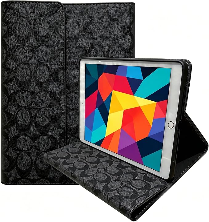 Case for iPad 11th Generation 11 Inch 2025 (A16) / iPad 10th Generation 10.9 Inch 2022 PU Leather Protective Folio Cover with Multi-Angle Stand Hand Strap