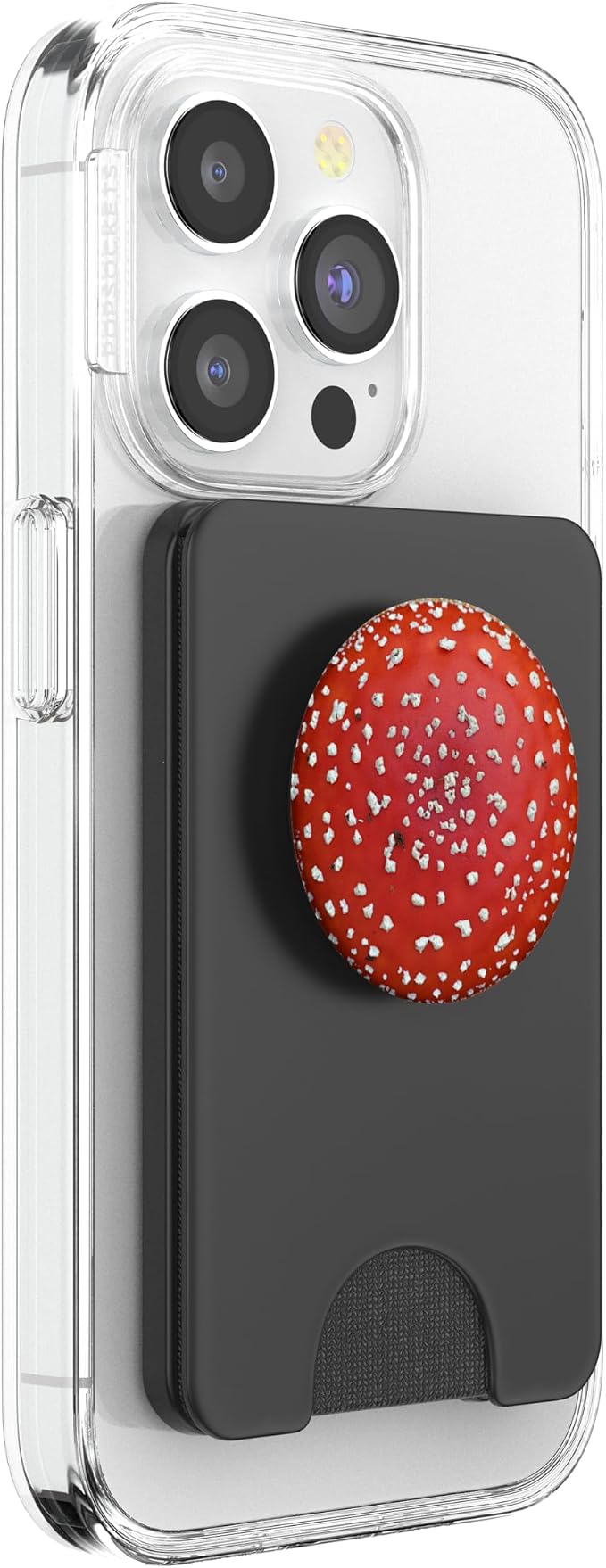 Mushroom Red Fly Agaric Amanita Nature Fungus Forest Design PopSockets Adhesive PopGrip