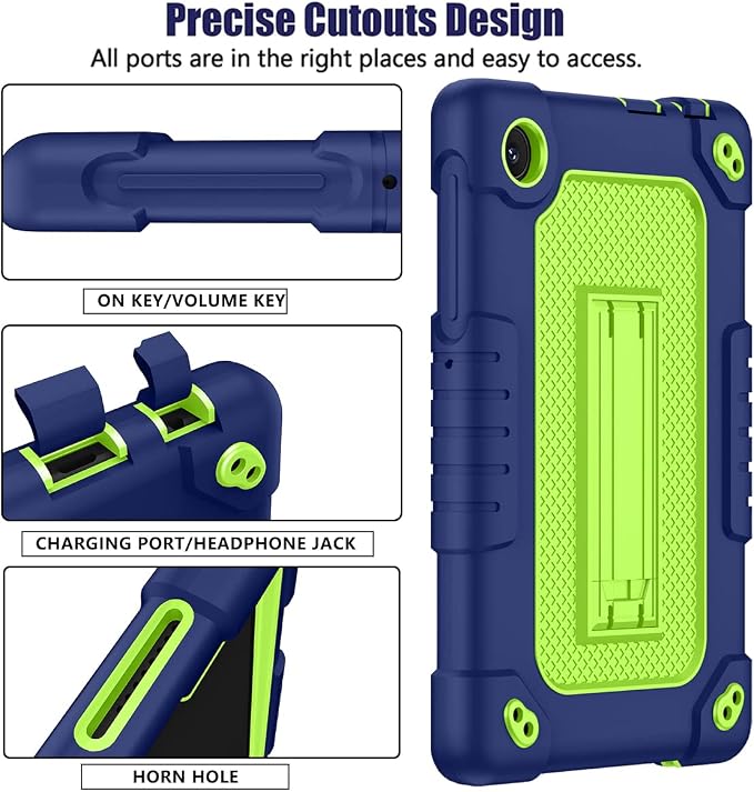 for TCL Tab 8 Plus Tablet CaseShoulder Strap Soft Silicone&ampHard Back Shockproof Protective Case for TCL Tab 8 Plus/TCL Tab 8 LE/TCL Tab 8 WiFi/TCL TAB 8V/TCL Tab 8 SE(Black/Black)