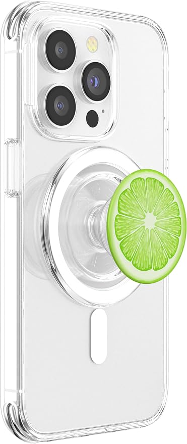 Cute Green Lime Fruit Summer Time PopSockets Adhesive PopGrip