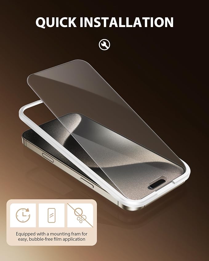 PDDKISS 2 Pack Screen Protector for iPhone 12/iPhone 12 Pro (2020) 6.1 inch Shatterproof Tempered Glass