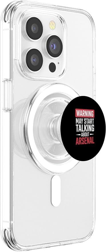 Funny Arsenal Warning may start talking about Arsenal PopSockets PopGrip for MagSafe