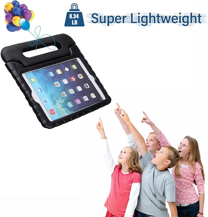 LEFON Kids Case Shockproof for iPad mini 5/4/3/2/1 iPad mini 4th Generation Case for Kids with Convertible Handle Light Weight Super Protective Stand Cover for iPad mini 5th Gen 7.9 Inch