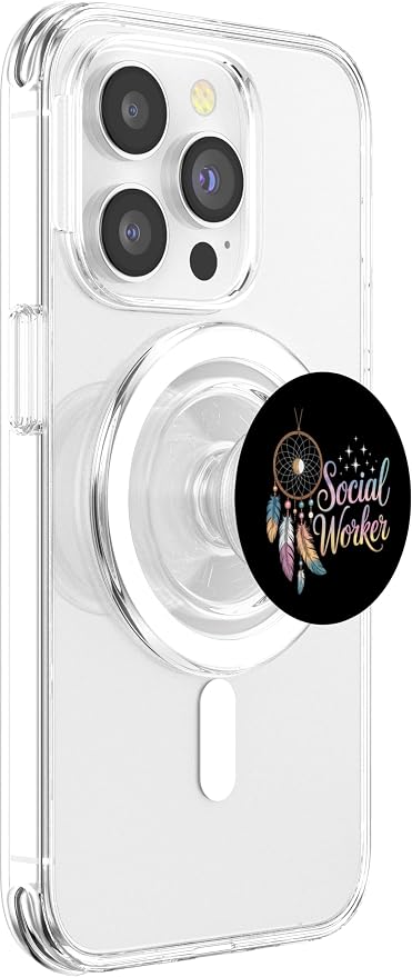 Social Worker Social Workering Social Work PopSockets Adhesive PopGrip