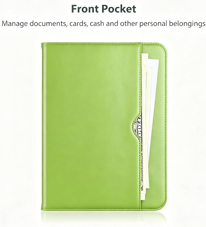 ProCase for iPad A16 11th Generation 11” 2025/iPad 10th Generation 10.9” 2022 with Pencil Holder iPad 11/10 PU Leather Case Business Stand Cover Smart Folio with Hand Strap Front Pocket -Berrypurple