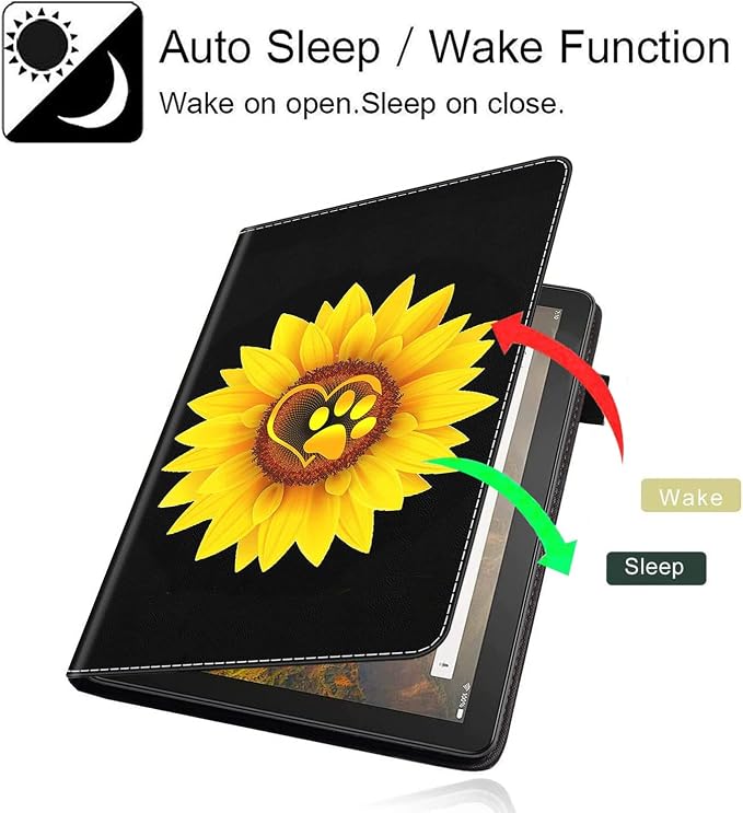 Case for Amazon Fire HD 8 &amp Fire HD 8 Plus Tablet (Fits Both 12th/10th Generation 2022/2020 Release)- Premium Leather Standing Cover with Auto Sleep/Wake Jungle