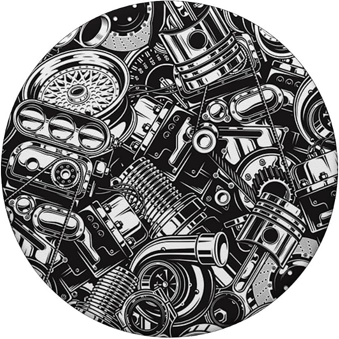 Car Parts Car Guy PopSockets Adhesive PopGrip