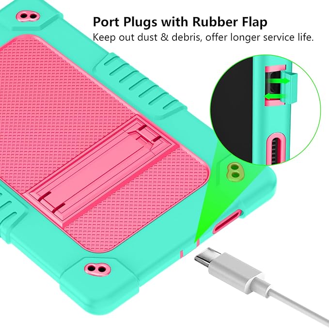 for Revvl Tab 5G Tablet Case 10.36 inch 2023for T-Mobile Revvl Tab 5G Tablet CaseHeavy Duty Shockproof Cover with Strap Kickstand for T-Mobile Revvl Tab 5G 10.36 inch (Black)