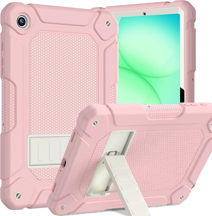 BMOUO Case for Samsung Galaxy Tab A11+ Plus/A9+ Plus 11 Inch 2026/2024 Heavy Duty Shockproof Rugged High Impact Protective Galaxy Tab A11 Plus/A9 Plus Case Black