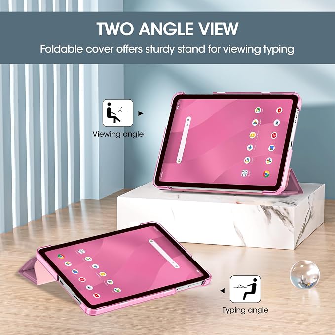 ProCase for Onn. 11 Inch Tablet Pro 2024 Case -Black | Slim Stand Hard Back Shell Protective Smart Cover for Onn. 11” Tablet Pro 2024 Model