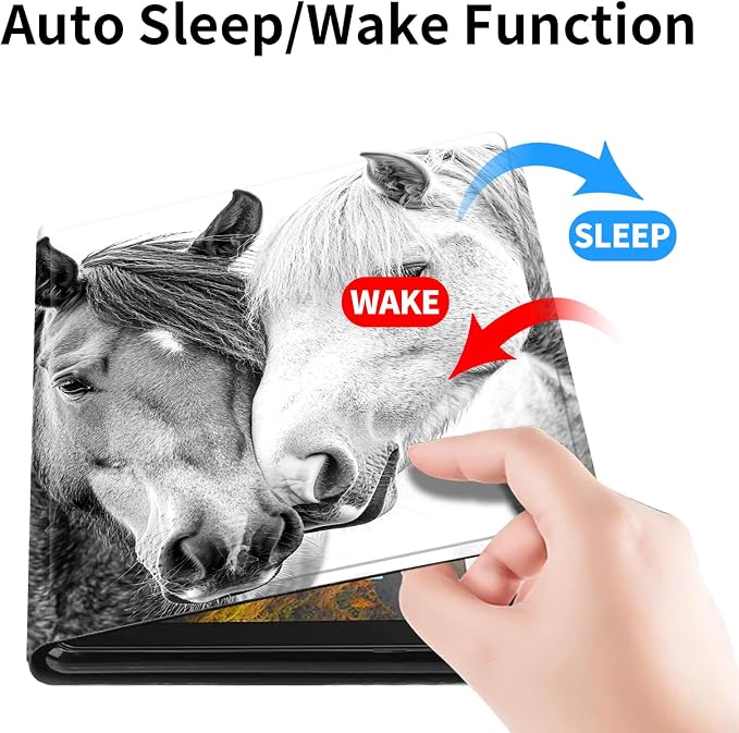 Case for iPad (A16) 11th Generation 11 Inch (2025)/ iPad 10th Generation 10.9 inch 2022Slim PU Leather Smart Cases Covers with Auto Wake/Sleep-Beast Roared