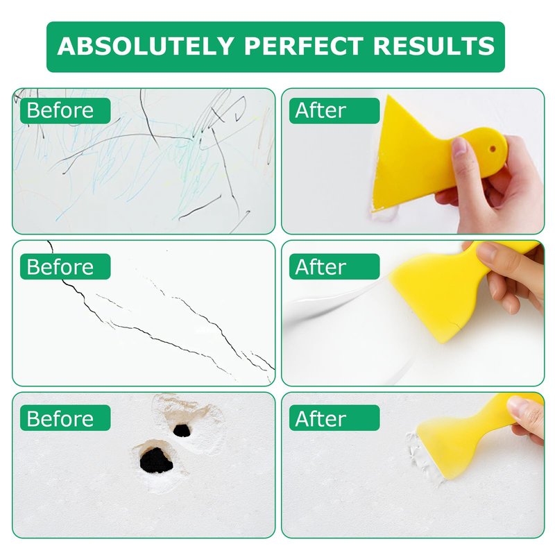 GASRONS Drywall Repair Kit, 1 Pack Wall Mending Agent,Wall Surface Hole Fill Quick and Easy Solution