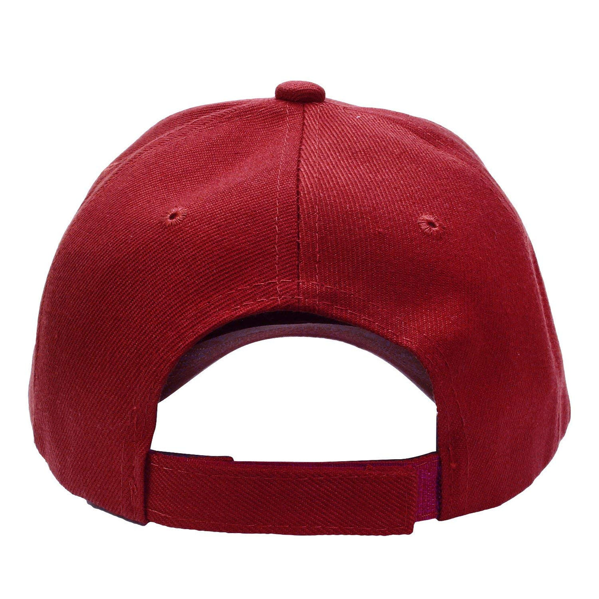 Falari Baseball Cap Adjustable Size for Running Workouts and Outdoor Activities All Seasons (1pc Burgundy)